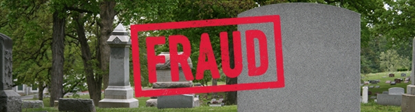 Headstone Company Owner Charged with Fraud