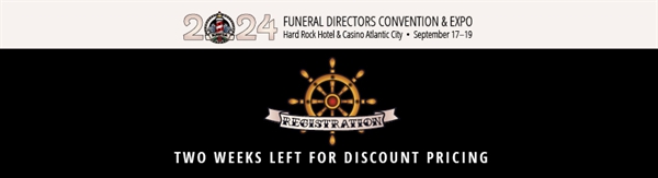 Two Weeks Left to Take Advantage of Discount Convention Pricing
