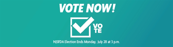 Vote Now! NJSFDA Election Ends Monday, July 28