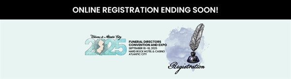 Online Registration for Convention Closes on September 2