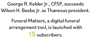 George R  Kelder Jr , CFSP, succeeds Wilson H  Beebe Jr  as Thanexus president  Funeral Matters, a digital funeral ar   