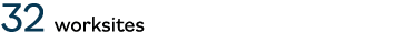 32 worksites