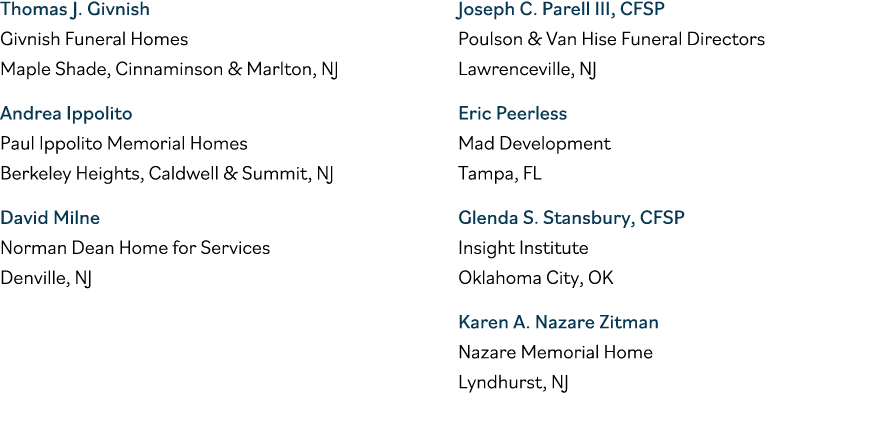 Thomas J  Givnish Givnish Funeral Homes Maple Shade, Cinnaminson & Marlton, NJ Andrea Ippolito Paul Ippolito Memorial   