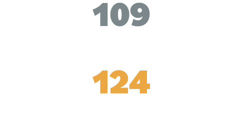  109 Worksites  124 Registered Mortuaries 