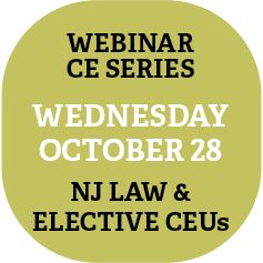 Oct 28 NJ Law and Elective Webinars