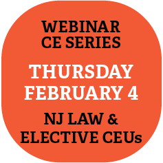 Feb 4 NJ Law and Elective Webinars