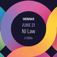 June 21: NJ Law Webinars