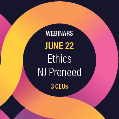 June 22: Ethics and NJ Preneed Webinars
