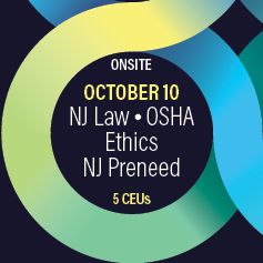 NJ Law, OSHA, Ethics, and NJ Preneed