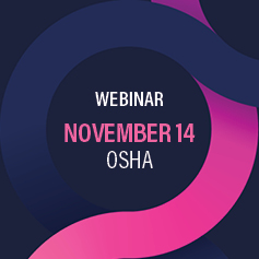 November 14 – OSHA Webinars